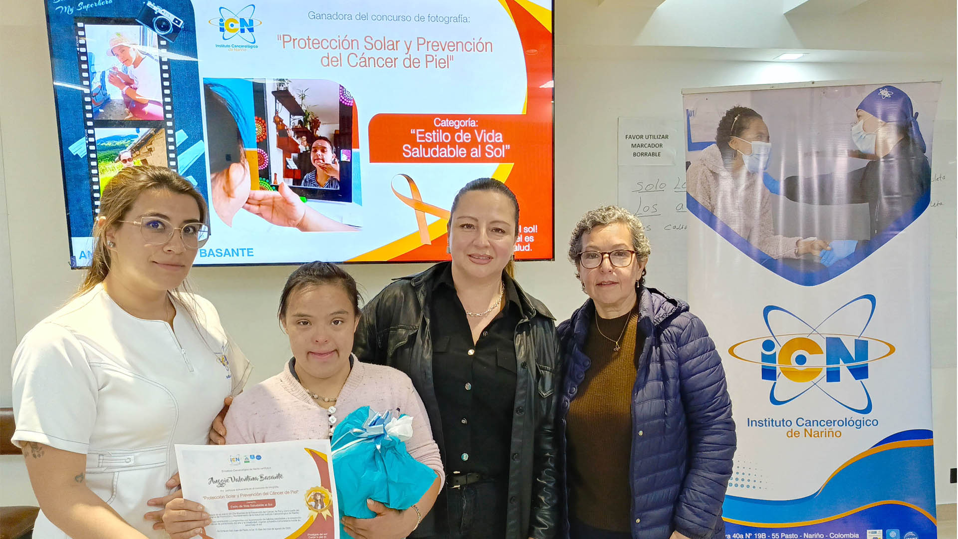 Premiación del concurso de fotografía: Protección solar y prevención del cáncer de piel