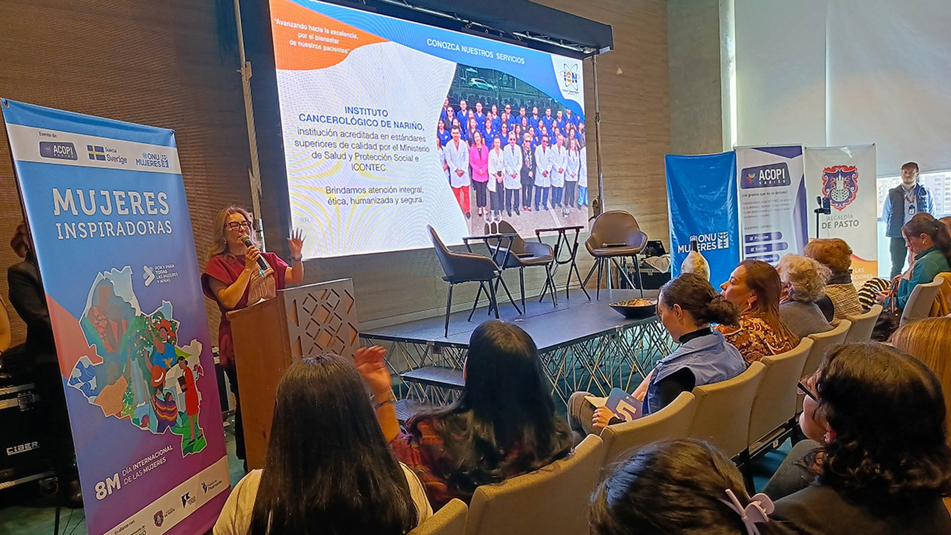 Participación del ICN en el Conversatorio Mujeres Inspiradoras